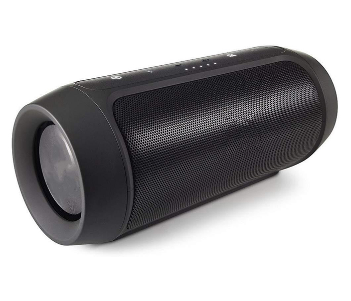 Splash Proof Portable Bluetooth Speaker With Micro Sd, Flash Drive(CHARGE2) - Black - Zoom Image 1