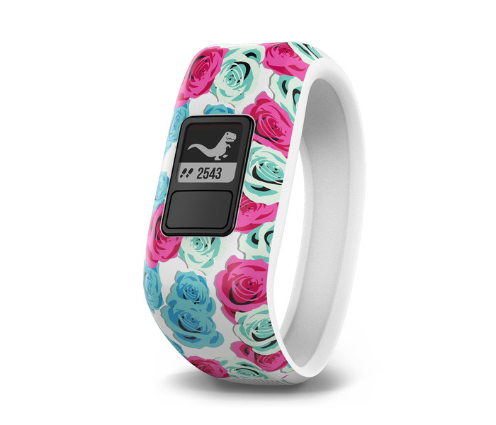 Garmin Activity Tracker Vivofitjr Smart Band For Kids - Real Flower - Zoom Image 3