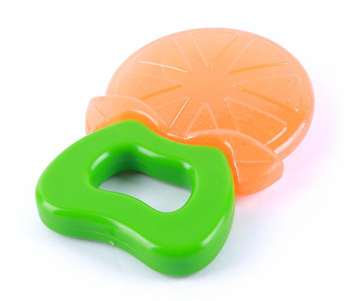 Baby Plus BP6855 Water Filled Teether - Orange & Green - Zoom Image