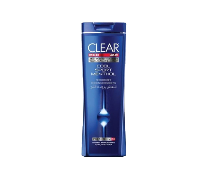 Clear N11076573A Cool Sport Menthol Anti-Dandruff Shampoo - 400ml - Zoom Image