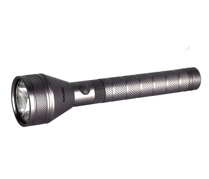 Sonashi SLT-603 5W Rechargeable LED Torch - Grey - Zoom Image 1