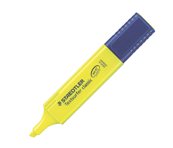 Staedtler ST-364-01 Highlighter - 5MM, Yellow - Zoom Image 3