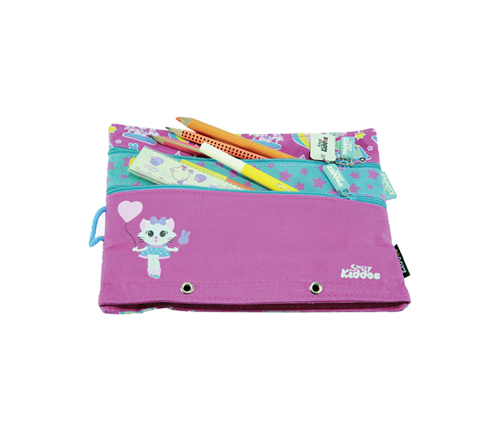 Smily Kiddos SK11003047 Fancy A5 Pencil Case - Pink - Zoom Image 1