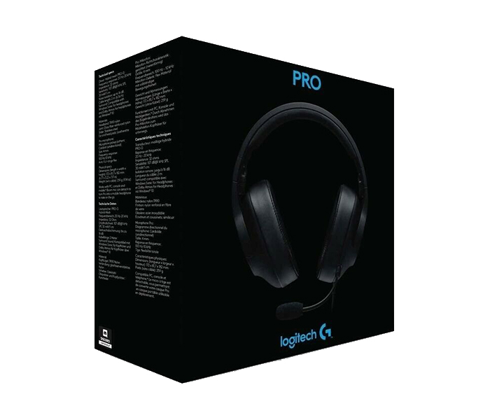 Logitech 981-000721 Pro Gaming Headset - Black - Zoom Image 4