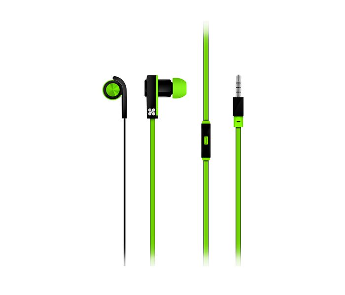 Promate Brazen Premium Stereo Wired Headphones with Noise Cancelling, Green - Zoom Image 6