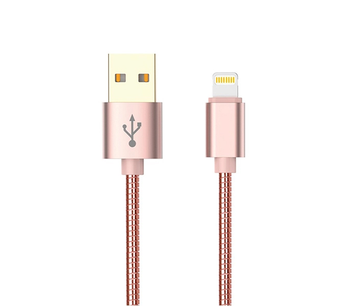 Trands TR-CA687 Lightning USB Cable - Gold - Zoom Image 1