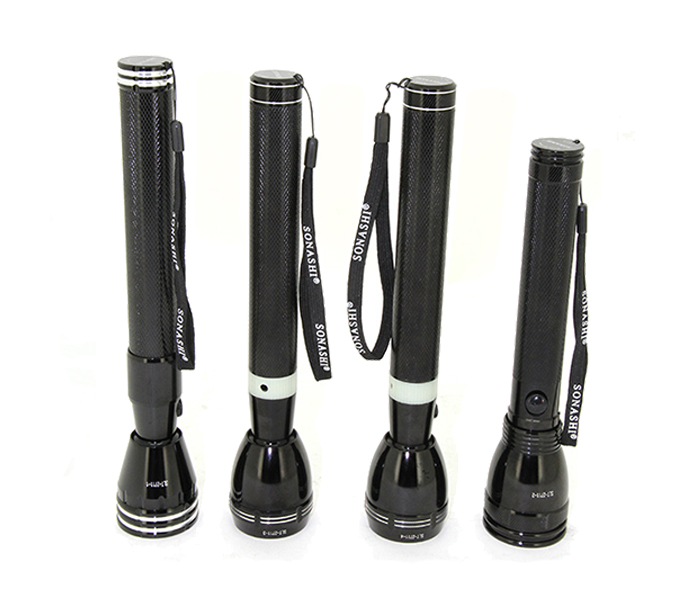 Sonashi SLT-2711 Rechargeable LED Torch Combo Pack - 4 Pieces - Zoom Image 2