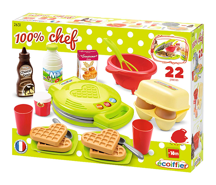 ECOIFFIER 2631 22 Pieces Waffle Maker Set - Zoom Image 6