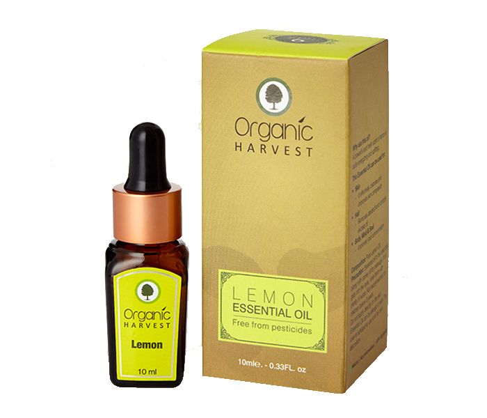 Organic Harvest Lemon Essential Oil - 10ml - Zoom Image 3