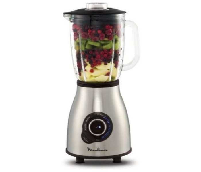 Moulinex LM850D27 1400 Watt Ice Crush Blender Silver - Zoom Image 1