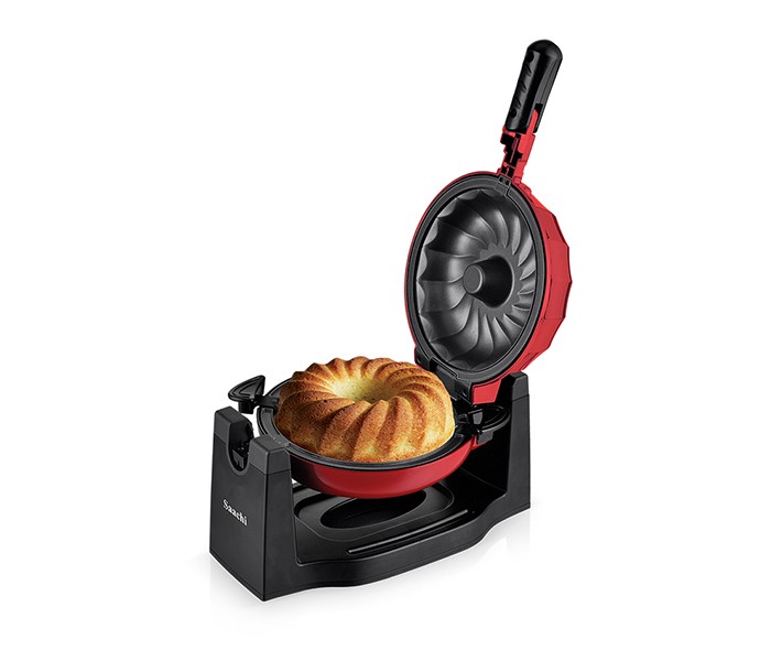 Saachi NL-CM-2252 Bundt Cake Maker Black and Red - Zoom Image 2