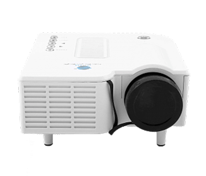 BSNL A8 LED Projector with Remote Control, White - Zoom Image 6