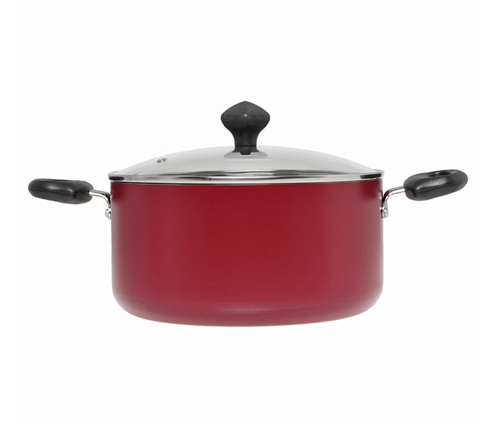 Prestige PR21700 10 Pieces Aluminum Cookware Set, Red - Zoom Image 3