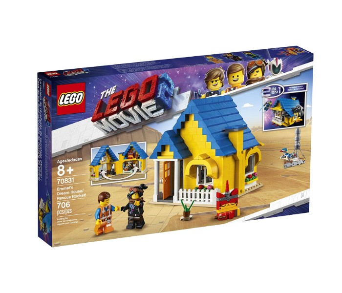 Lego Movie 70831 Emmet's Dream House Rescue Rocket Multicolor - Zoom Image 5