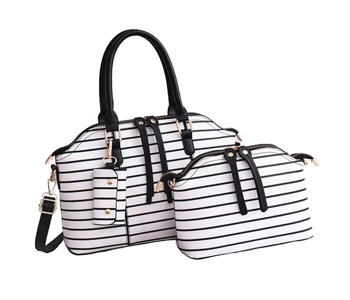 U Faction 3 Piece Handbag UF2HW White - Zoom Image 2