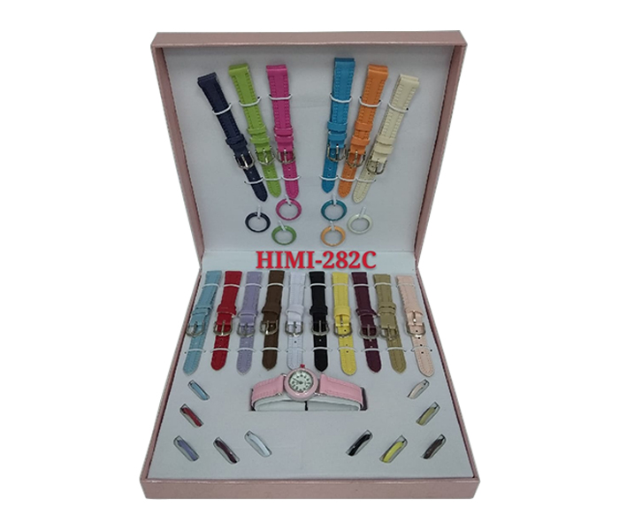 Himi 282C Color Changeable Strap & Dial Quartz Watch for Women - Zoom Image