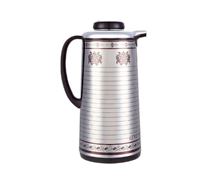 Royalford RF6599 1.6 Litre Stainless Steel Vacuum Flask - Silver - Zoom Image