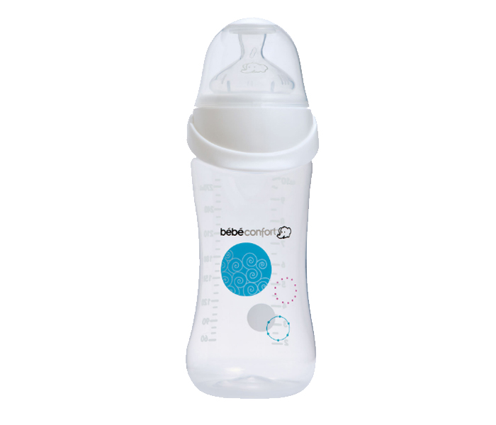 Bebe Confort 30001221 Easy-Clip Feeding Bottle - 270ml, White - Zoom Image