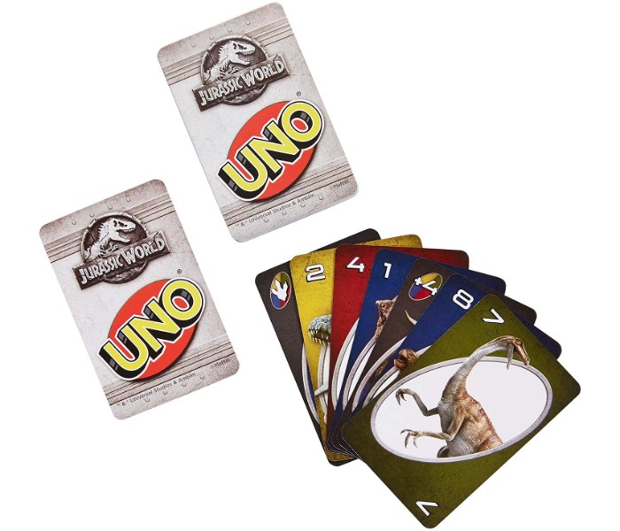 Games FLK66 UNO Jurassic World Assorted - Zoom Image 2