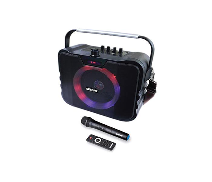 Geepas GMS8547 Portable Rechargeable Speaker with Remote Control - Zoom Image