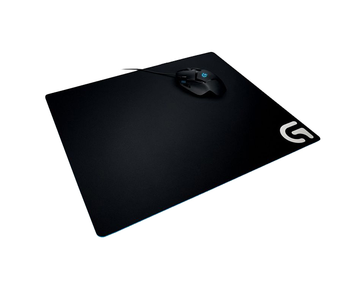 Logitech 943-000115 G640 Large Cloth Hendrix Gaming Mouse Pad - Black - Zoom Image 1