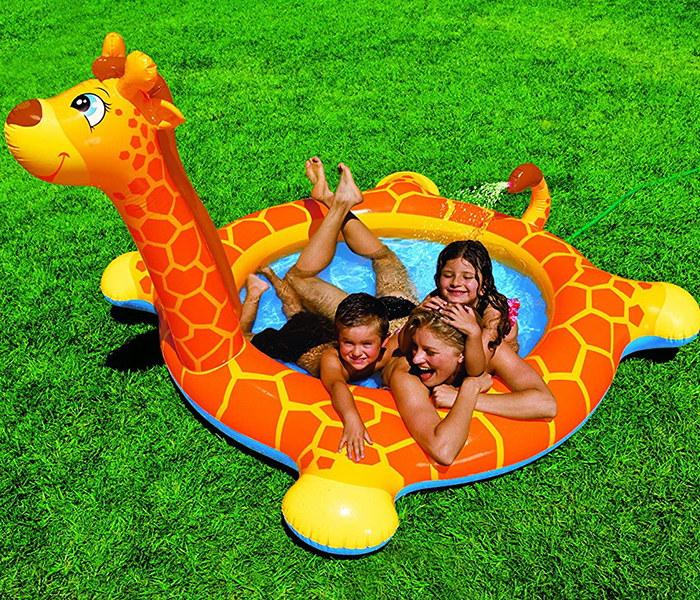 Intex ZX-57434 208 x 165CM Giraffe Spray Pool - Zoom Image 1