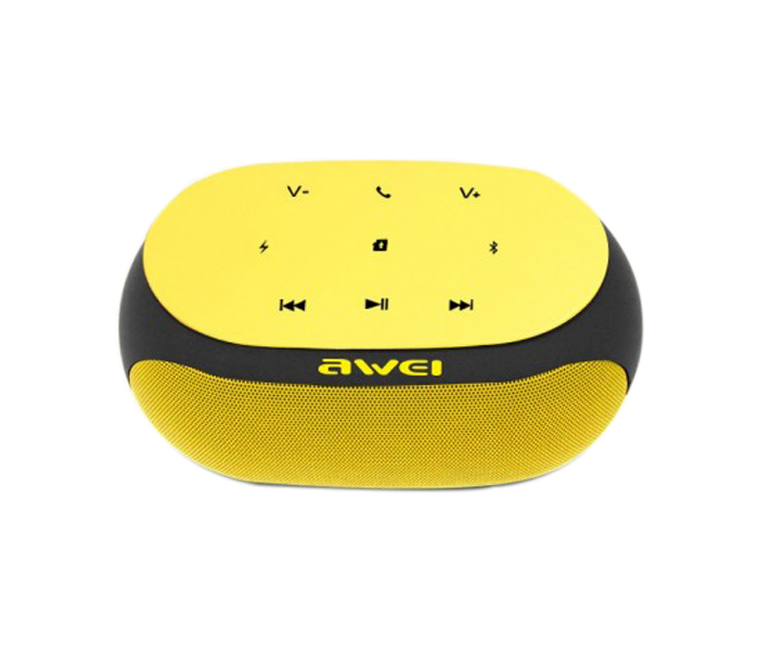 Awei Y200 Awei Hifi Bluetooth Wireless Speaker - Yellow - Zoom Image 1