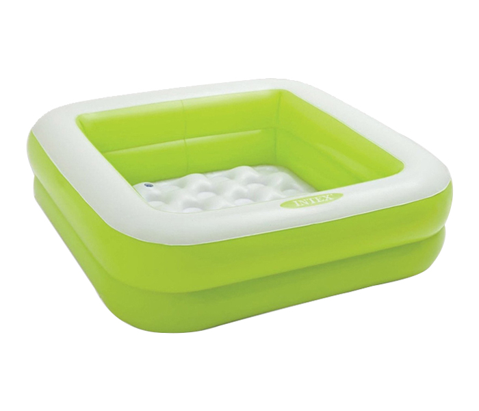 Intex ZX-57100 85 x 85 x 23CM Play Box Square Shape Pool - Green - Zoom Image 2