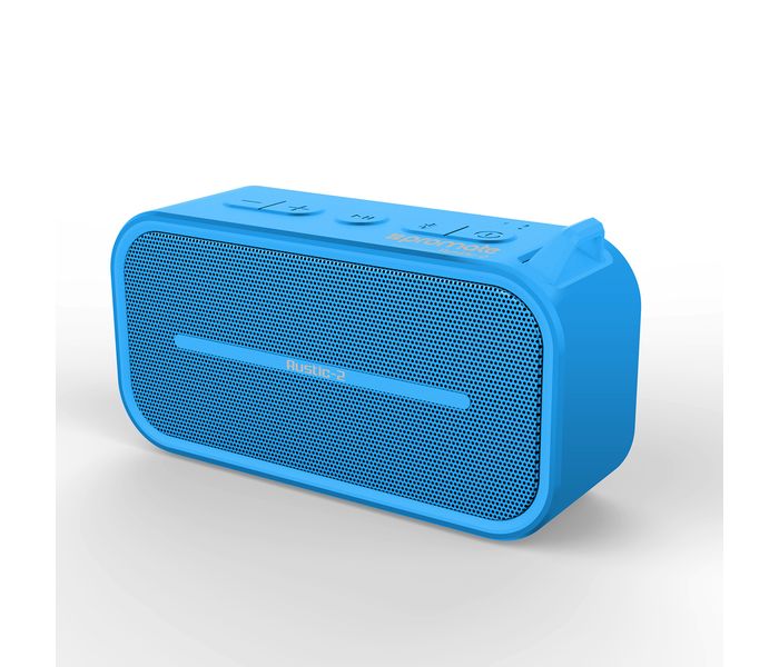 Promate Rustic-2 Portable IPX5 Water-Resistant Wireless Speaker - Blue - Zoom Image 2