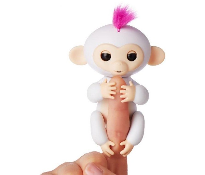  Fingerlings Interactive Finger Monkey FIM04W White - Zoom Image 1