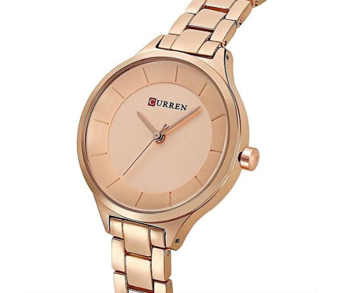 Curren 9015 Casual Fashion Watches For Women Rose Gold - Zoom Image 2