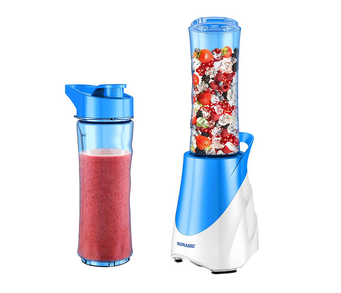 Sonashi SB-164 300W Portable Sports Blender & Smoothie Maker - Blue - Zoom Image 4