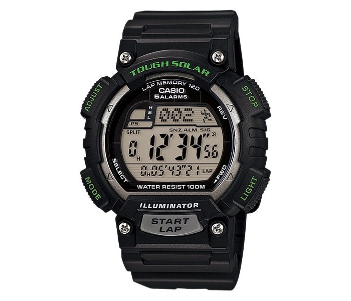 Casio STL-S100H-1AVDF Mens Sports Watch Black - Zoom Image