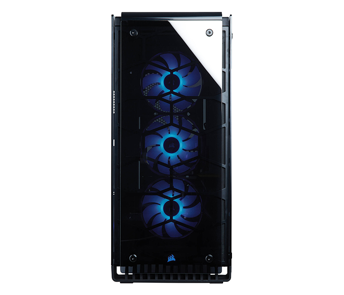 Corsair CC-9011126-WW Crystal 570X RGB Tempered Glass Premium ATX Mid-Tower Case - Mirror Black - Zoom Image 1