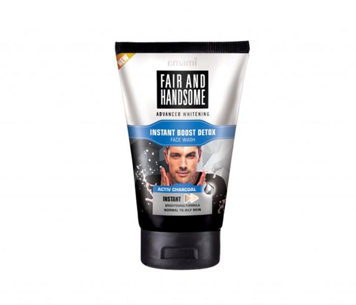 Emami Fair & Handsome Instant Boost Detox Face Wash - 100ML - Zoom Image