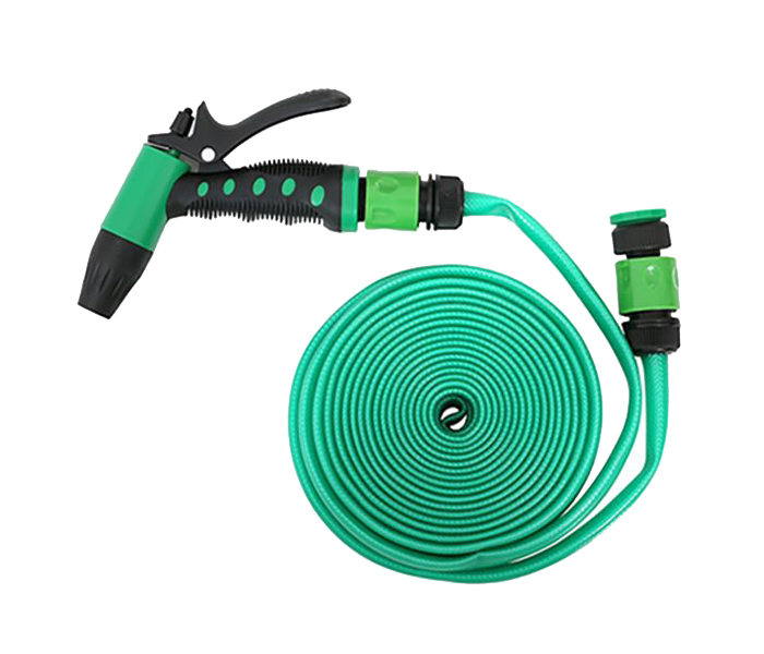 Delcasa DC1192 Multi Function Water Saving Spray Gun - 15CM, Green - Zoom Image