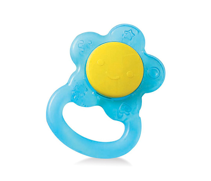 Pigeon N11583475A Cooling Teether - Blue & Yellow - Zoom Image