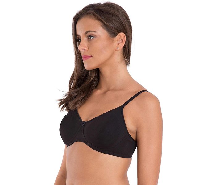 Jockey 1722-0105 Essence Seamless Shaper Bra, Black/36B - Zoom Image