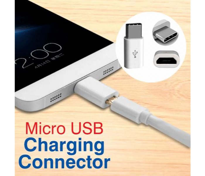 Universal Type-C Male to Micro USB Female Charging Connector for Android Devices UC2 Multicolor - Zoom Image 3