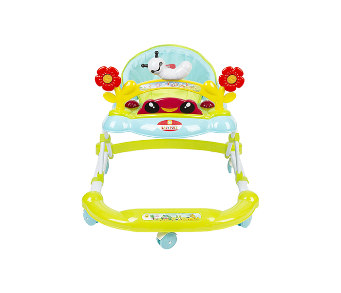 Baby Plus BP8296 Baby Walker - Green - Zoom Image 1