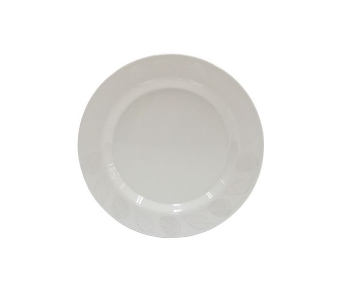 Flamingo FL9036MW 8-inch Melamine Ware Pearl Leaf Design Dinner Plate - Zoom Image