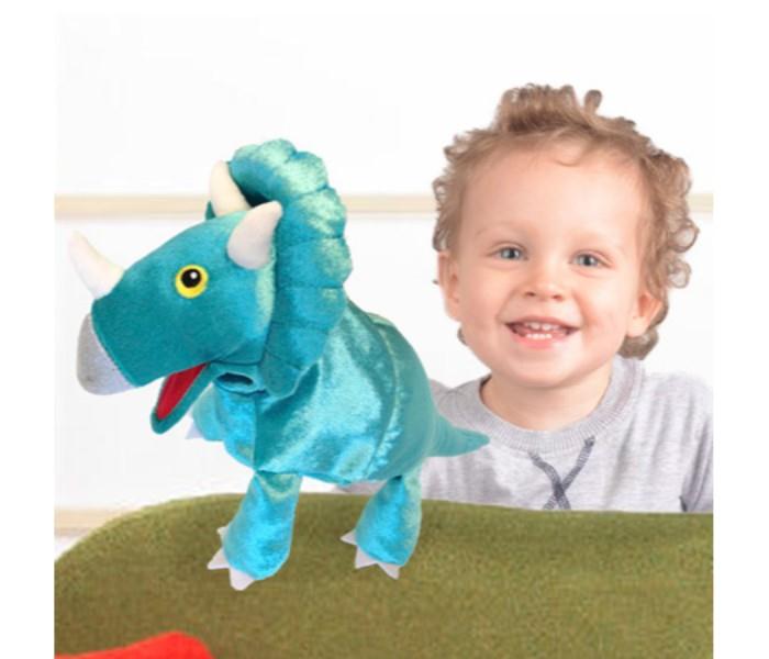 Fiesta Crafts T-2762 Triceratops Blue - Zoom Image 3