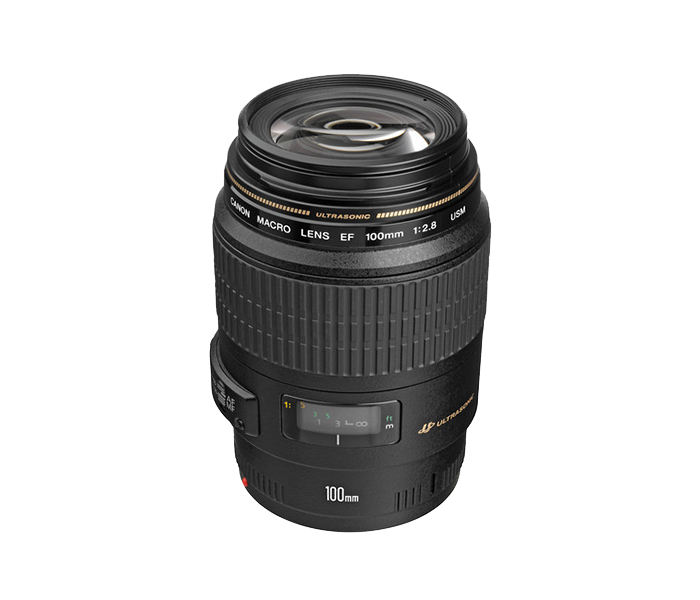 Canon EF 100mm f/2.8 Macro USM Lens for DSLR Camera - Black - Zoom Image 2