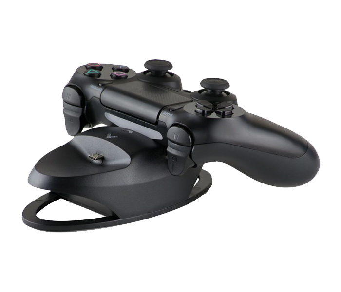 Trands TR-49GP4 Dual Charging Dock for PlayStation 4 Controller - Black - Zoom Image 3