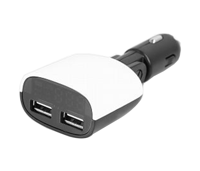 Super Fast LED Display Dual USB Car Charger 3.4 Amp - Zoom Image 1