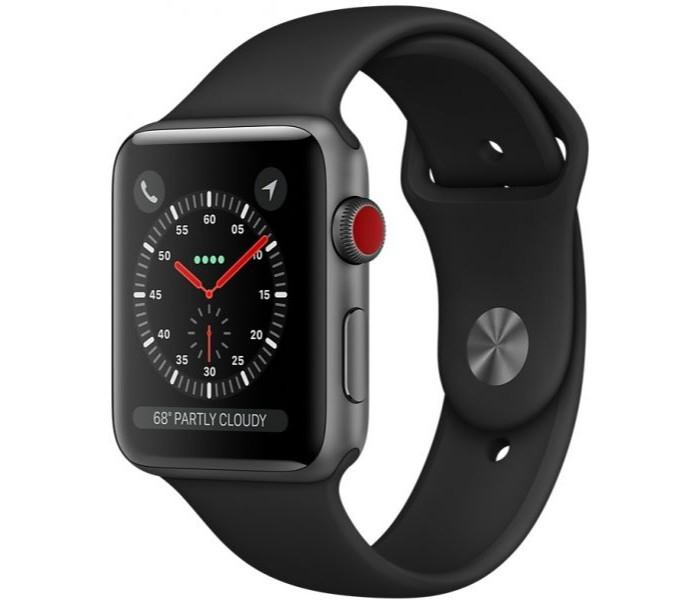 Apple Watch Series 3 - 42mm - Black - Zoom Image 1