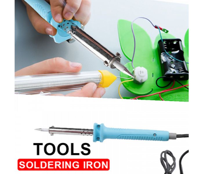 Offal V503 M and R Professional Electric Soldering Iron Machine Blue - Zoom Image 3