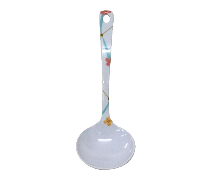 Royalford RF7116 Melamine Ware Soup Spoon with Star Thai 88 - White - Zoom Image