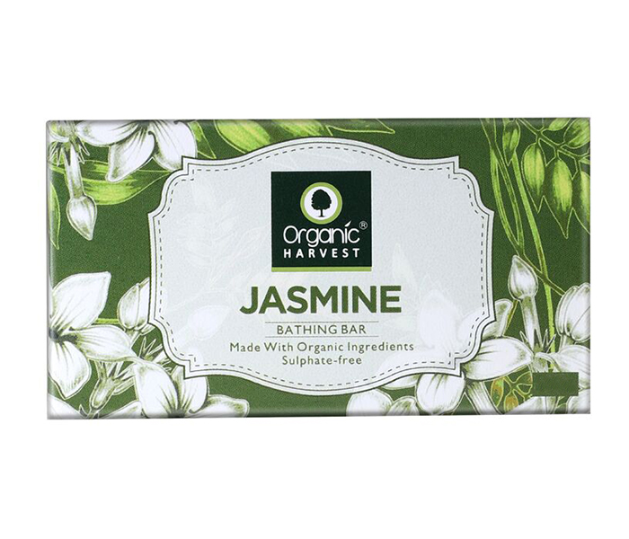 Organic Harvest Jasmine Bathing Bar Soap - 175g - Zoom Image 2