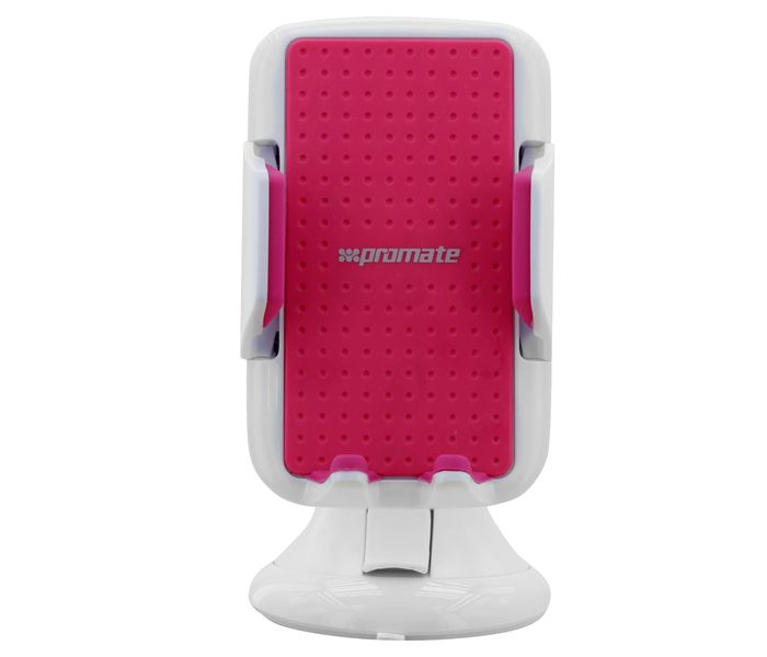 Promate Mount Universal Car Mount Mobile Grip Holder with Suction Cup - Pink - Zoom Image 4